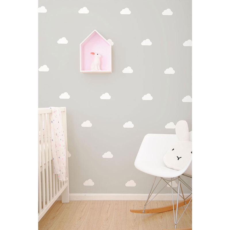 Wall-Vinyls-White-Clouds
