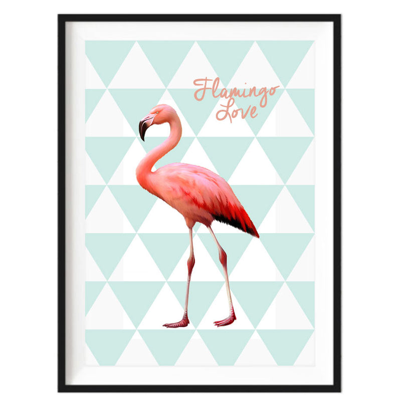 flamingo-love-kids-print