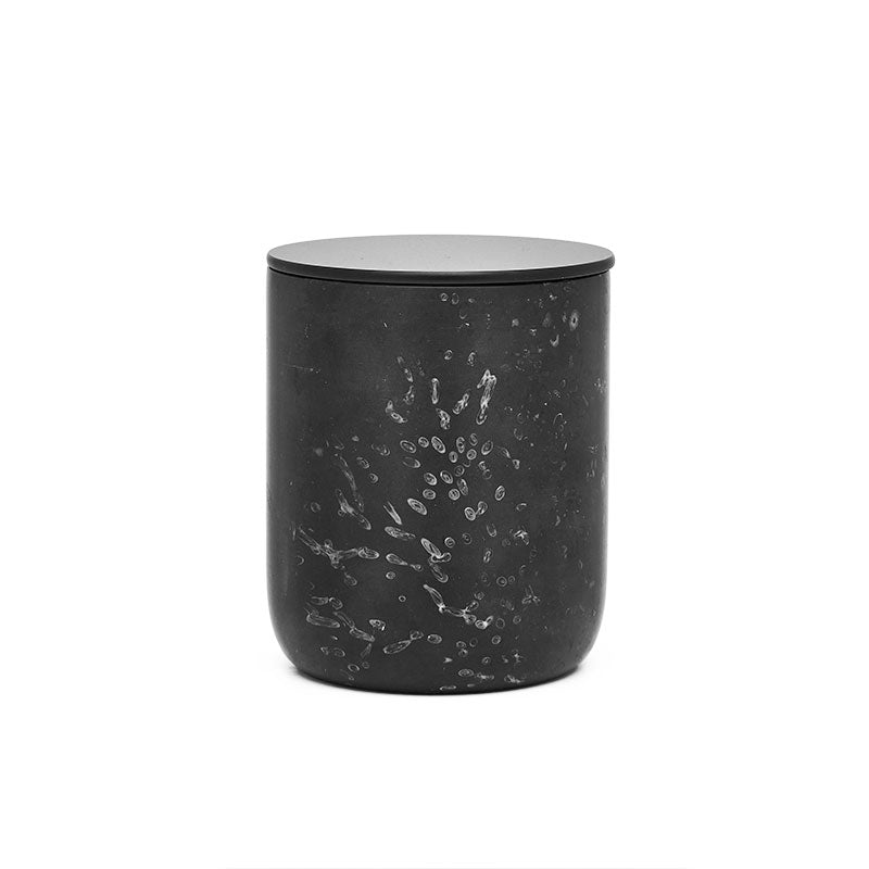 Black Marble Candle
