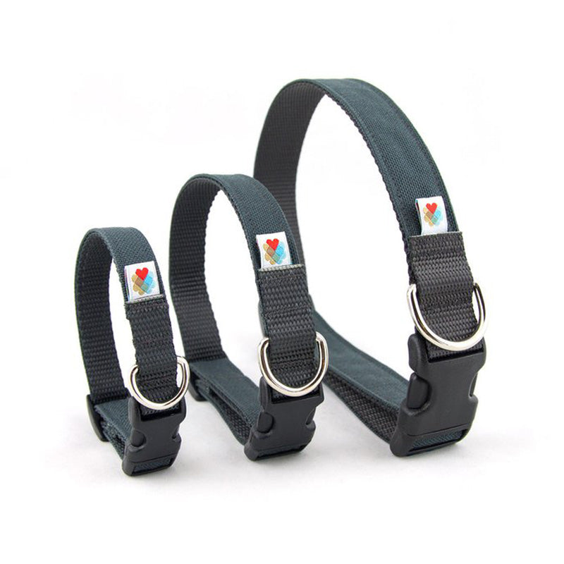Funston-Dog-Collar-Wildebeest-Charcoal-3