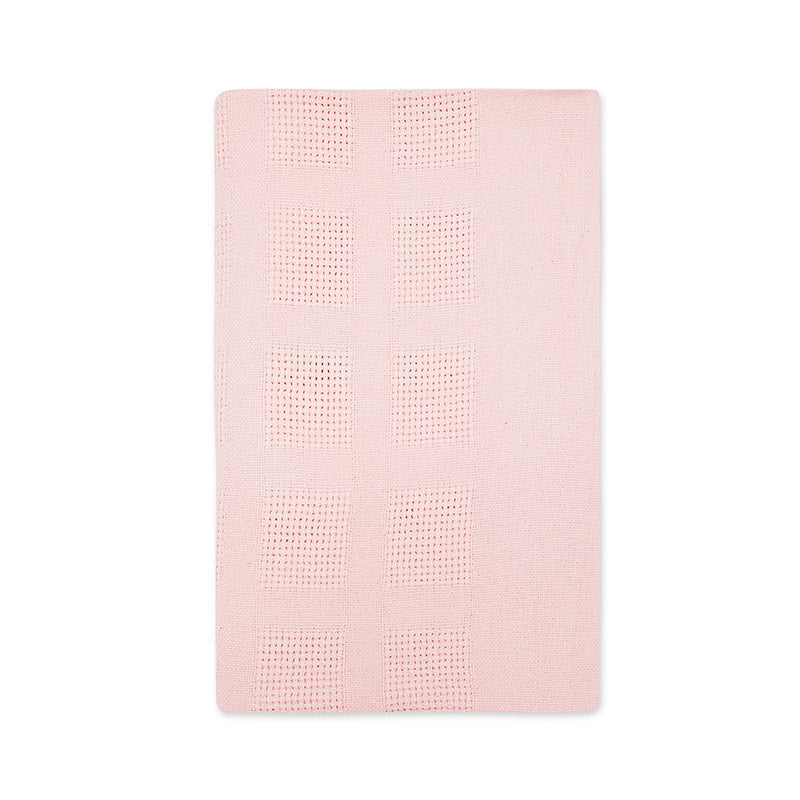 Mungo-Pink-Organic-Cotton-Baby-Blanket