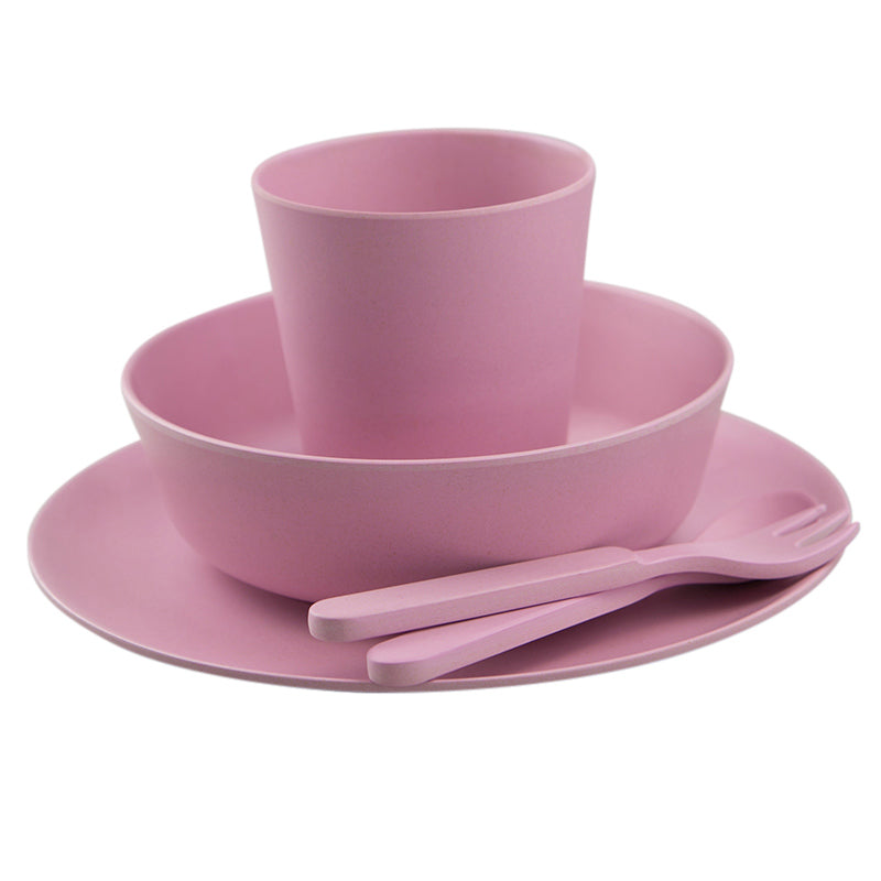 Pink-Kids-Bamboo-Dinner-Set-1