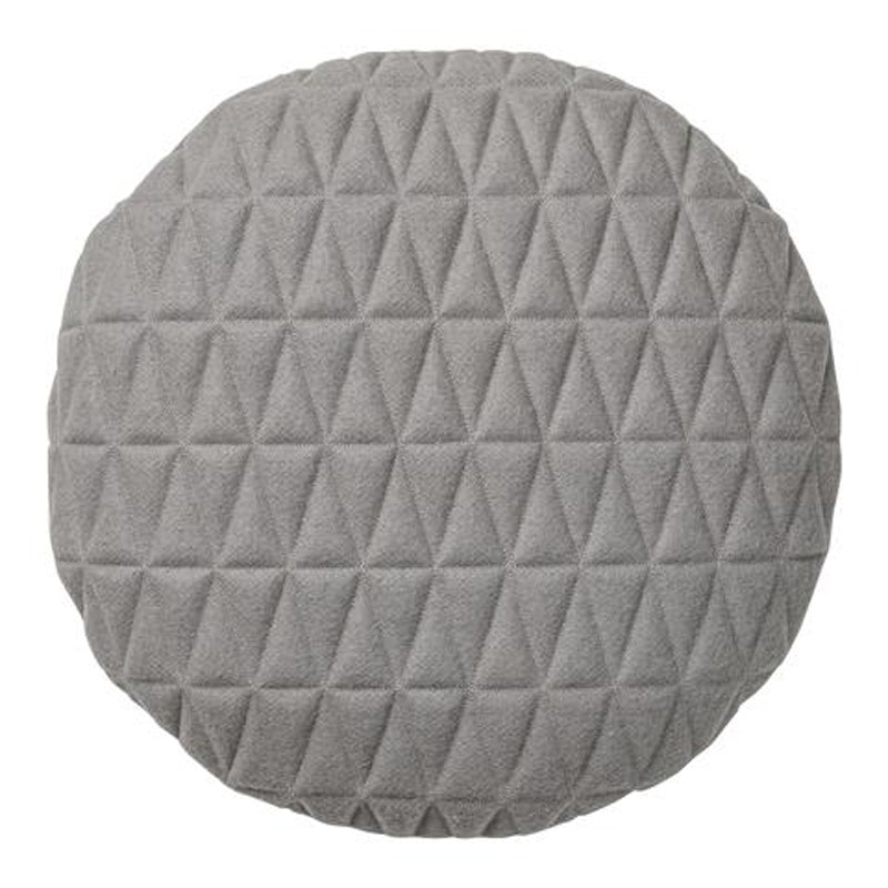 Round-Grey-Quilted-Cushion