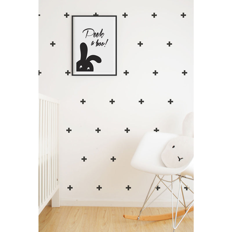 Wall-Vinyls-Black-Crosses