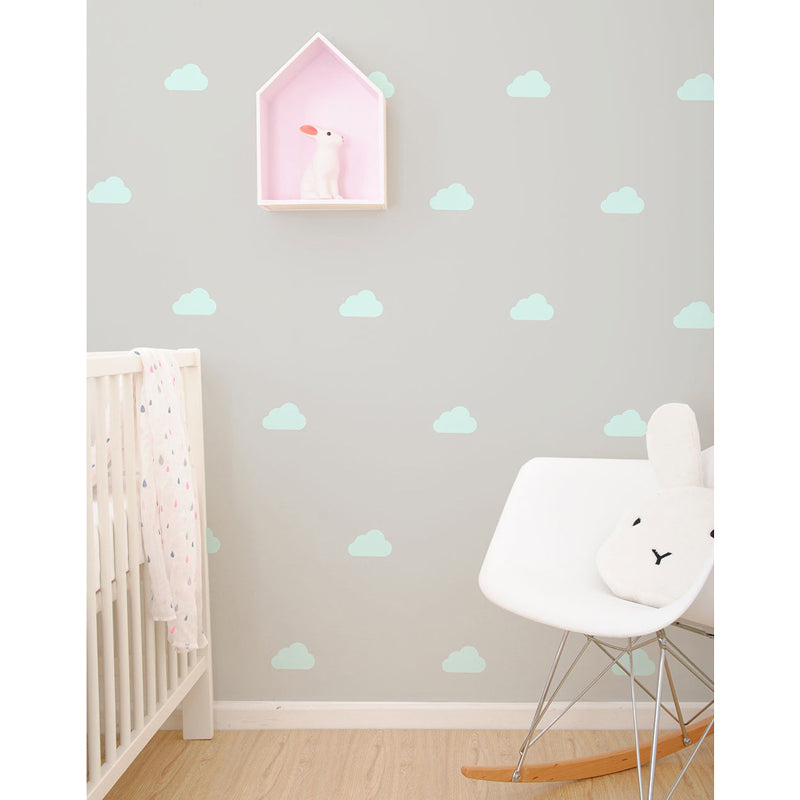 Wall-Vinyls-Mint-Clouds-1