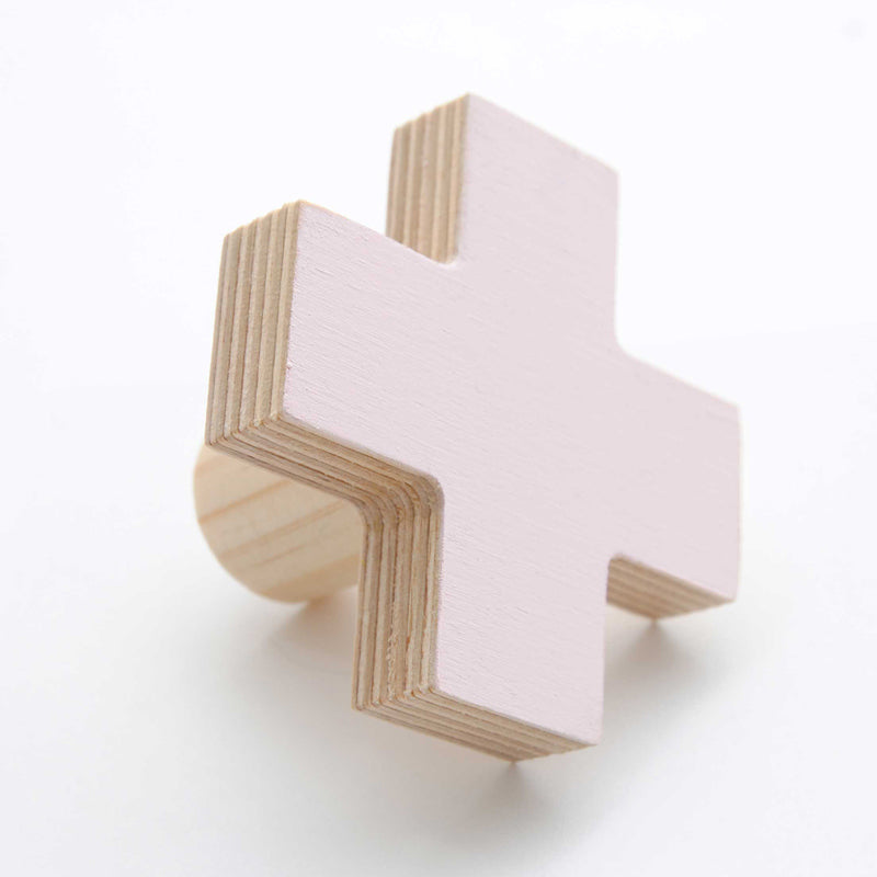 pale-pink-cross-wall-hook